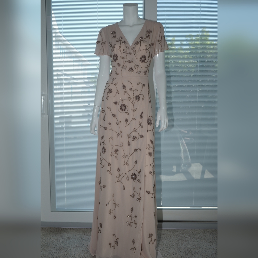 COPY - BHLDN Plymouth beaded dress size 14 fits like a 12